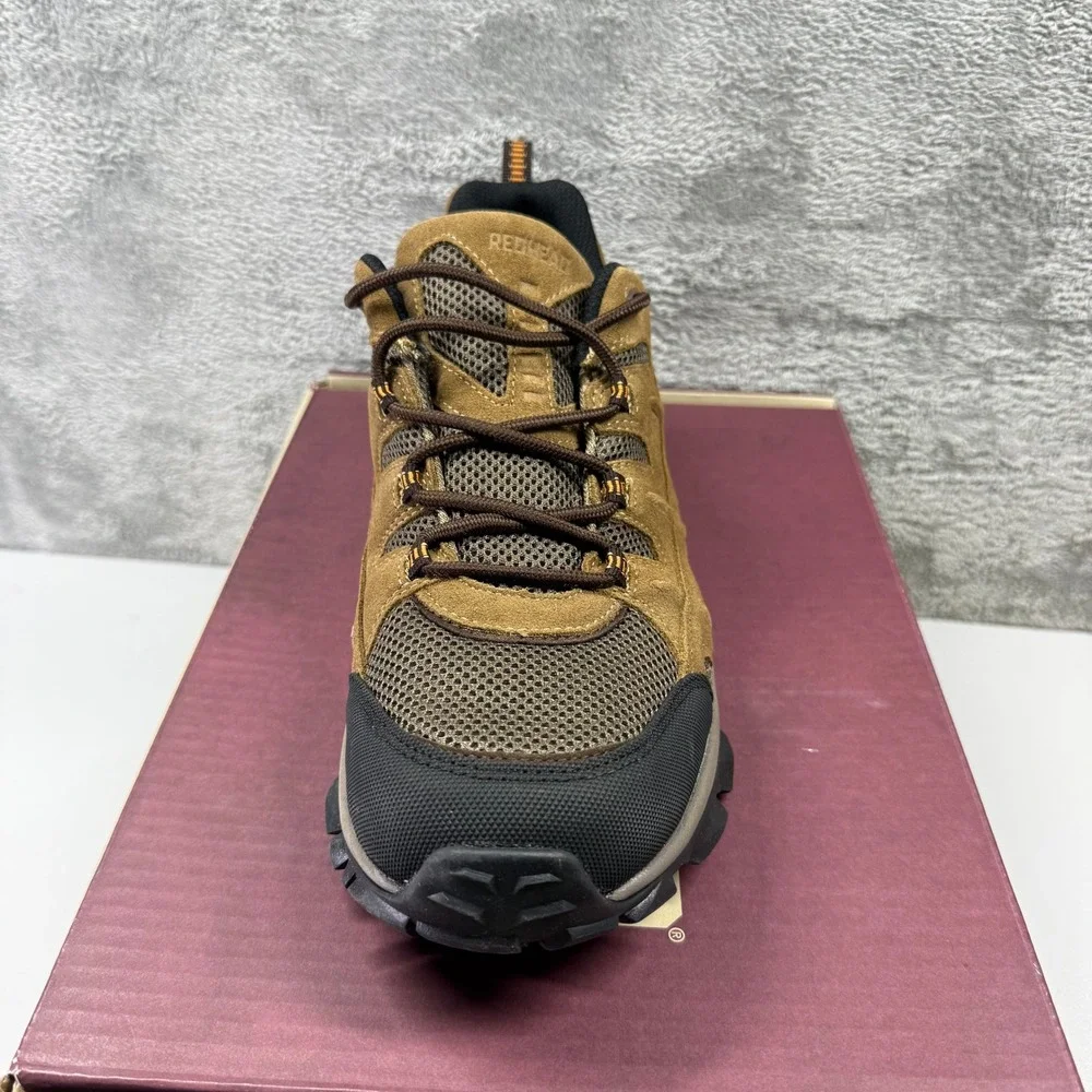 Redhead Mens Hiking Shoe Left Shoe Only Brown Suede Mesh Low Top 11.5M 3043812